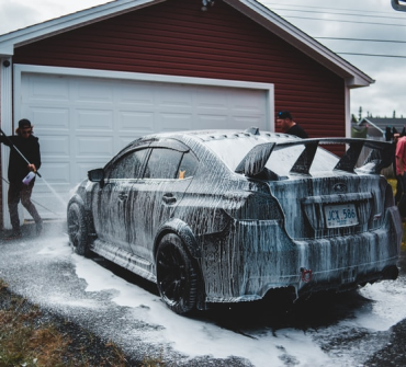 Car pressure washing